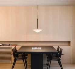 Suspension, Tempo 5780 surface, graphite, LED, dim, 2700K, 441 lm, Ø35cm, H44cm - Vibia