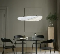 Suspension, Tense, Blanc, 2700K, 2000lm, Ø90 cm, H15cm -New Works