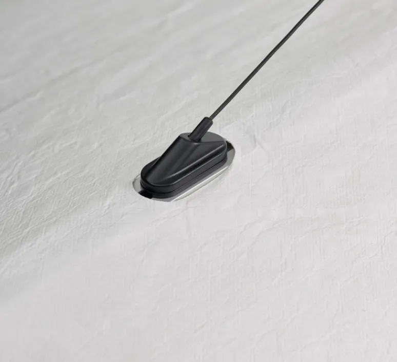 Suspension*New Works Suspension, Tense, , 2700K, 2000lm, H15cm, Ø120 cm - Blanc