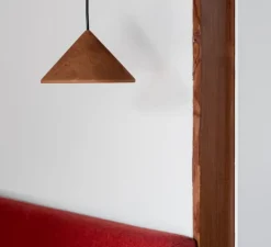 Suspension*Mater Suspension, Terra, , Ø17,5cm, H11cm - rouge rouille, marc de café recyclé