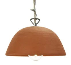 Suspension, Terracotta Bowl, terracotta, Ø22cm, H13cm - Serax