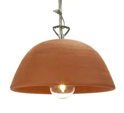 Suspension, Terracotta Bowl, terracotta, Ø22cm, H13cm - Serax