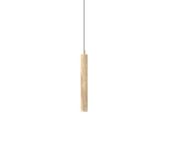 Suspension, Tibur 50, travertin, LED 3000K, 500lm, Ø6cm, H50cm - Nedgis