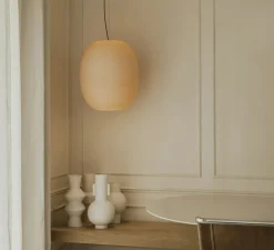 Suspension, Tierra 470, naturel, Ø47cm, H55,5cm - Faro