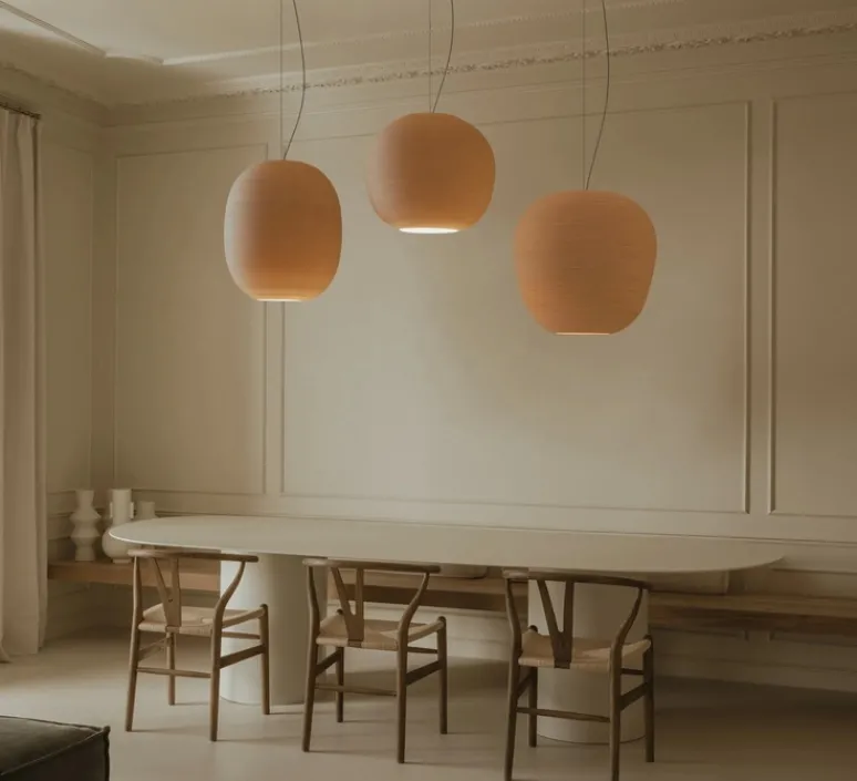 Suspension*Faro Suspension, Tierra 500, , Ø50cm, H42,6cm - naturel