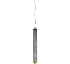 Suspension*Elements lighting Suspension, Tiffany verticale, , LED, dim, 2700K, 1530 lm, Ø6,25cm, H49,3cm - graphite