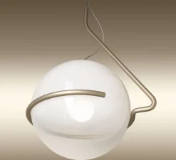 Suspension*Foscarini Suspension, Tonda, , L39cm, H59cm - blanc, titane