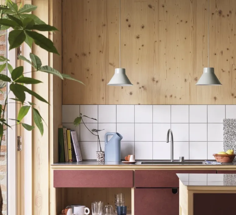 Suspension*Muuto Suspension, Top, , Ø21cm, H13cm - gris