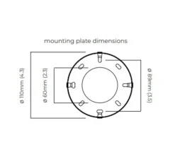 Suspension*CTO lighting Suspension, Torres, , Ø20cm, H20,5cm - bronze