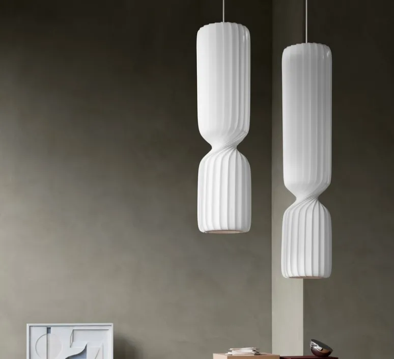 Suspension*Tom Rossau Suspension, TR41, , Ø25cm, H120cm - blanc