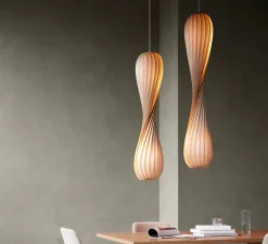 Suspension*Tom Rossau Suspension, TR7, , Ø25cm, H112cm - bouleau