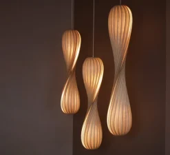 Suspension*Tom Rossau Suspension, TR7, , Ø25cm, H112cm - bouleau