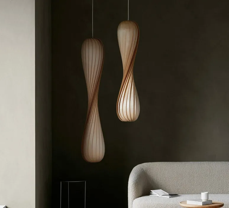 Suspension*Tom Rossau Suspension, TR7, , Ø25cm, H112cm - bouleau