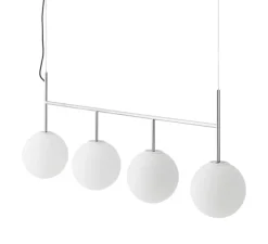 Suspension*Audo Copenhagen Suspension, TR Bulb, , L125cm, H45cm - Acier poli