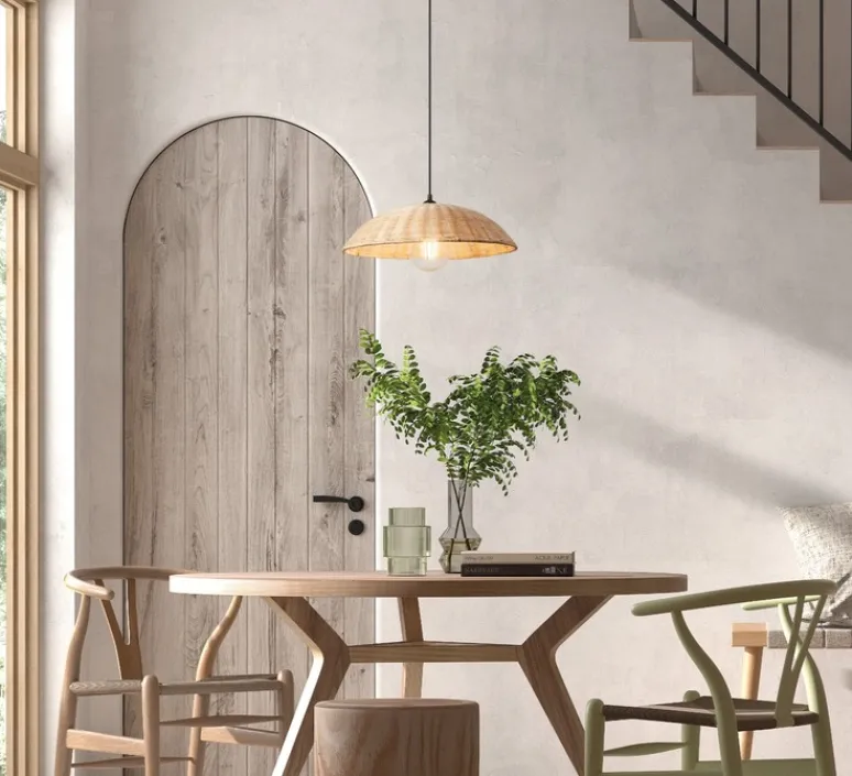 Suspension*MDC Suspension, Trenza, , Ø40cm, H10cm - naturel