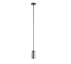 Suspension, Triana, nickel, Ø6cm, H15cm, LED, 3000k, 900lm - Carpyen