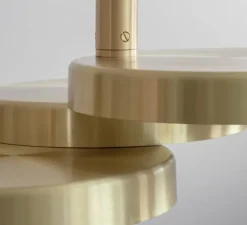 Suspension, Triarc, laiton, noir, 2700K, Ø64cm, H24cm - Bert Frank