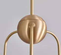 Suspension*Bert frank Suspension, Triple, Eos S, , Ø15,7cm, H70cm - Bert franck laiton brossé