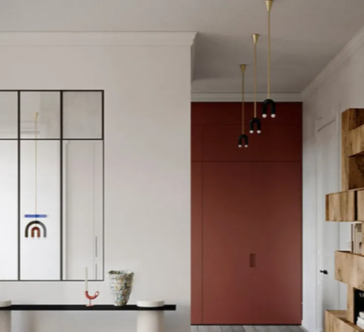 Suspension, TRN A1, noir, L16cm, H18cm - Pani Jurek