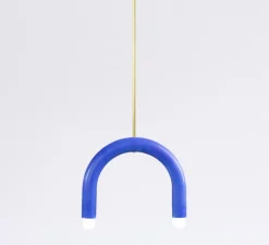 Suspension, TRN B1, bleu cobalt, L35cm, H27,5cm - Pani Jurek