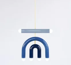 Suspension*Pani Jurek Suspension, TRN D1, , L36cm, H38cm - bleu acier, bleu jean et bleu marine