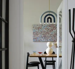 Suspension*Pani Jurek Suspension, TRN F1, , L58cm, H38cm - teintes de bleu