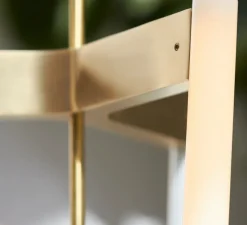 Suspension, Tube Chandelier, laiton satiné, Ø32,6cm, H100cm - Anastassiades Studio