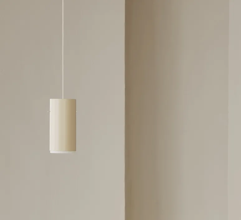 Suspension*Moebe Suspension, Tube, large, , Ø28cm, H14cm - beige