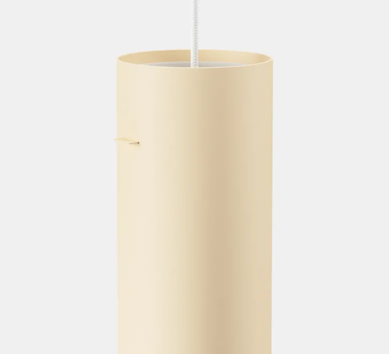 Suspension*Moebe Suspension, Tube, large, , Ø28cm, H14cm - beige