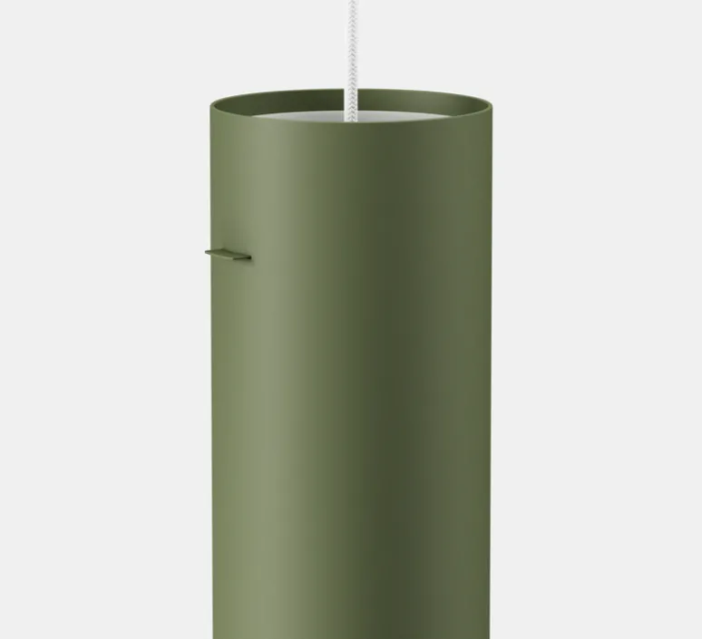 Suspension*Moebe Suspension, Tube, large, , Ø28cm, H14cm - vert sapin