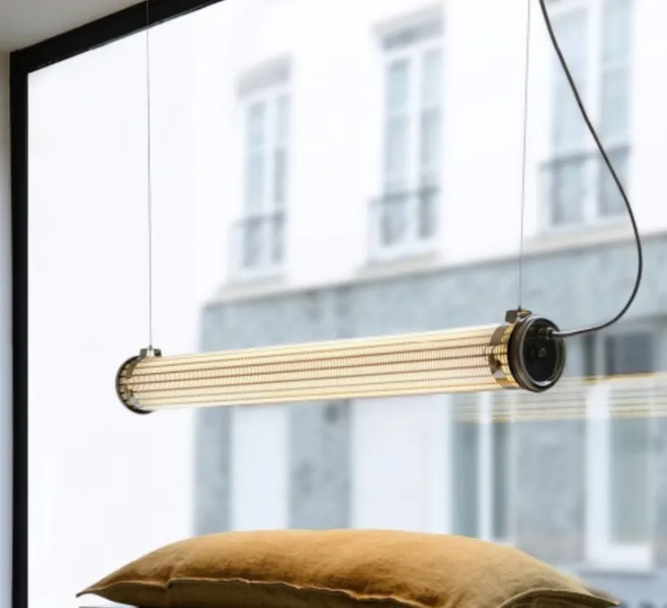 Suspension, Tube lumineux, Kyhn, IP68, dimmable, inox, 1600lm, 2700k, L130cm, IP 68 - Sammode