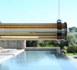 Suspension, Tube lumineux, Kyhn, IP68, dimmable, inox, 1600lm, 2700k, L130cm, IP 68 - Sammode