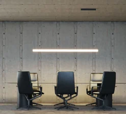 Suspension*Beneito Faure Suspension, Tubi D-60, , LED, dim, 4000K, 6882 lm, L197cm, H6,2cm - blanc