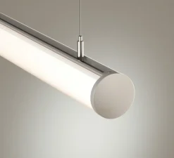 Suspension*Beneito Faure Suspension, Tubi D-60, , LED, dim, 4000K, 6882 lm, L197cm, H6,2cm - blanc