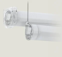 Suspension, Tubo 50 Dali, Low Output, givré, LED, 2700K, 4200lm, L175,2cm, H5cm - O/M Light
