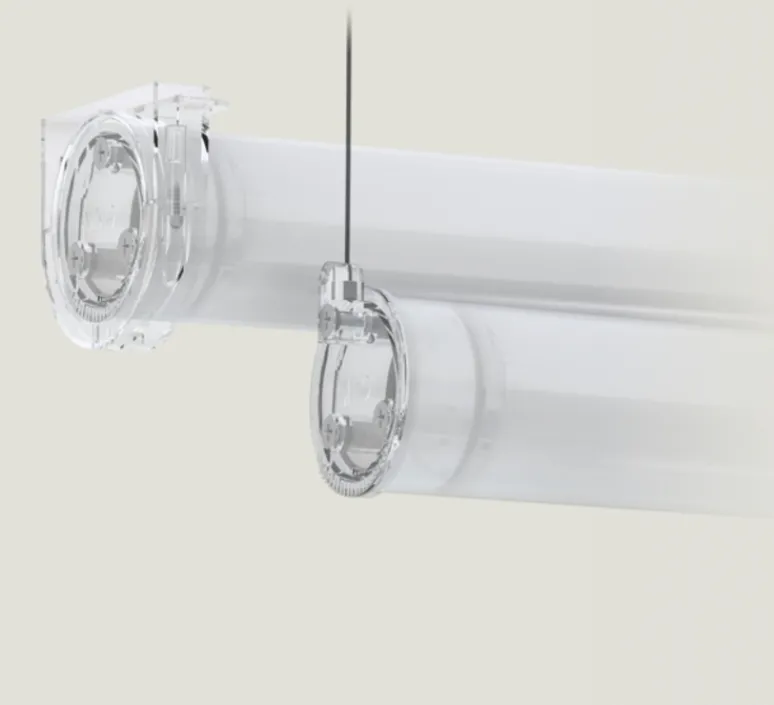 Suspension*O/M Light Suspension, Tubo 50 On/Off, Low Output , , LED, 2700K, 4200lm, L175,2cm, H5cm - givré