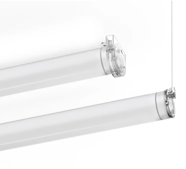 Suspension, Tubo Dali, givré, IP67,LED, 3000K, 3480lm, L175,2cm, H5cm - O/M Light