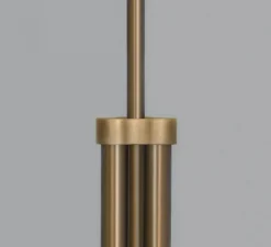 Suspension*Schwung Suspension, Tubular SM, , Ø48,5cm, H57,9cm - Laiton laqué bruni