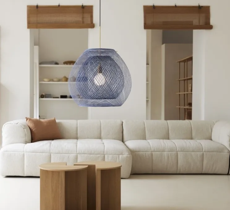 Suspension, Twilight Large Set, Indigo Night, Ø72cm, H64cm - Atelier Robotiq