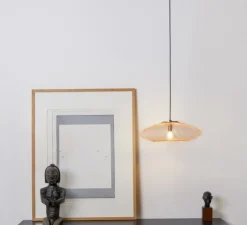 Suspension*Atelier Robotiq Suspension, UFO, Small, full, cuivre, Ø40cm, H12cm - léger cuivre