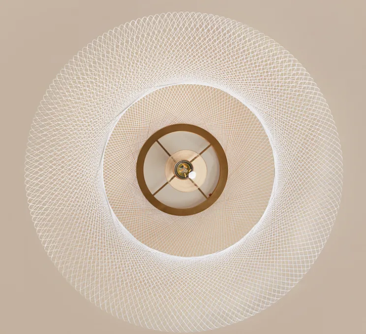 Suspension, UFO full Large, blanc, Ø80cm, H24cm - Atelier Robotiq