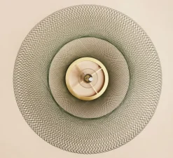 Suspension, UFO full, large, vert, Ø80cm, H24cm - Atelier Robotiq