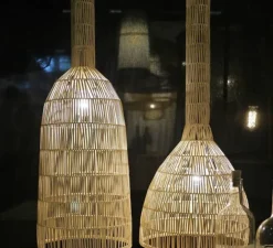 Suspension, Umut 3, naturel, Ø35cm, H118cm - Ay Illuminate