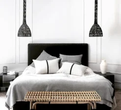 Suspension, Umut 3, noir, Ø35cm, H118cm - Ay Illuminate