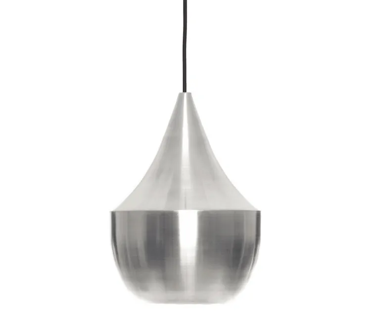 Suspension, Unbeaten Fat, aluminium, LED, dim, 3000K, 800 lm, Ø24cm, H30cm - Tom Dixon