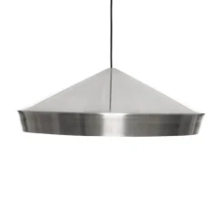 Suspension*Tom Dixon Suspension, Unbeaten Flat, , LED, dim, 3000K, 800 lm, Ø56,5cm, H21cm - aluminium