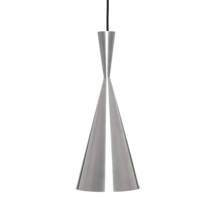 Suspension, Unbeaten Tall, aluminium, LED, dim, 3000K, 800 lm, Ø19cm, H36cm - Tom Dixon