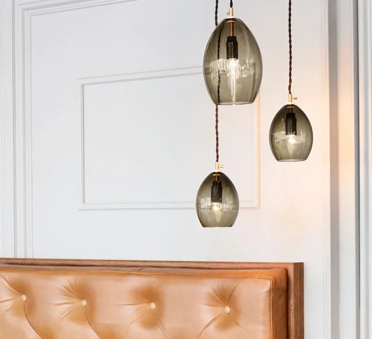 Suspension, unika, gris, H13,5cm - Northern