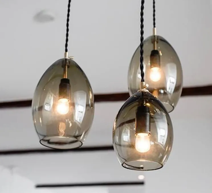 Suspension, unika, gris, H13,5cm - Northern