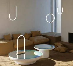 Suspension*Petite Friture Suspension, Unseen, Lampe O, LED, dim, 2700K, 660 lm, L47cm, H7cm -